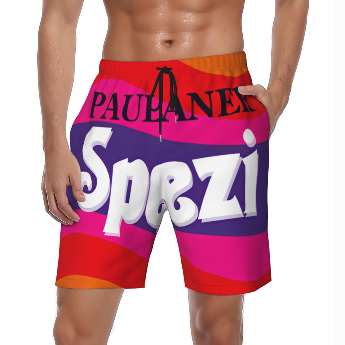 Trunks Board Surf - Paulaner Spezi Board Shorts Summer Germany