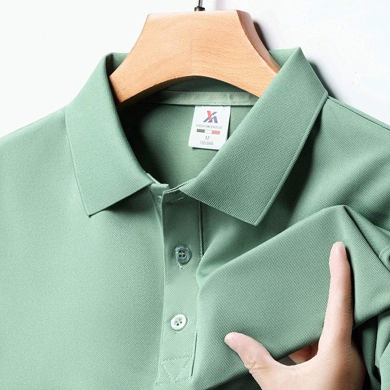 Men's Fashion Solid Short Slee – Polo Shirt Pique Bewertung und Preis