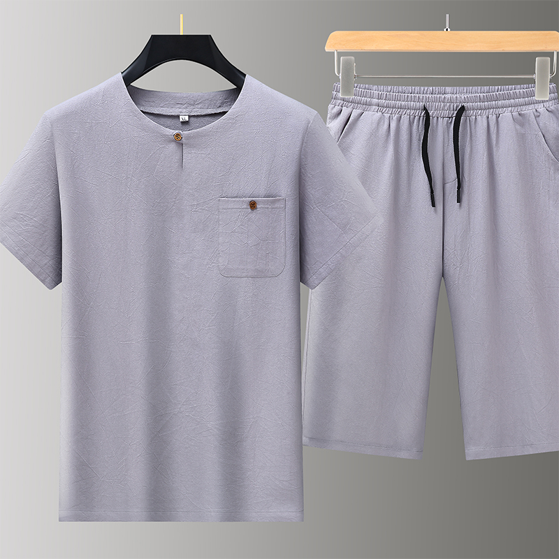 High-quality fashionable men's – Short Linen Drawstring Bewertung und Preis