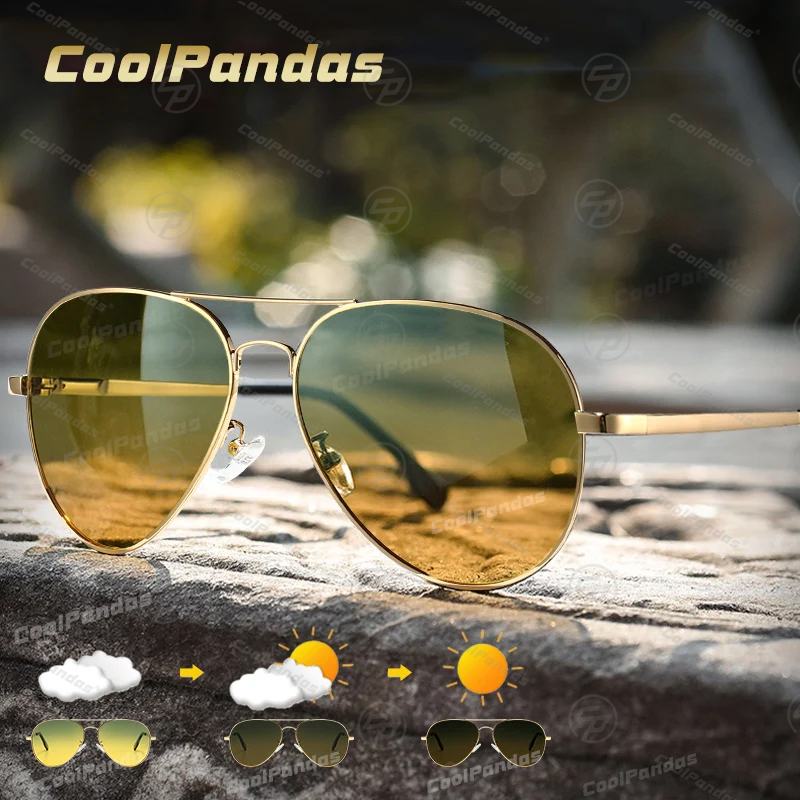 Photochromic Sunglasses Men Po – Sunglasses Aviator Polarized Bewertung und Preis