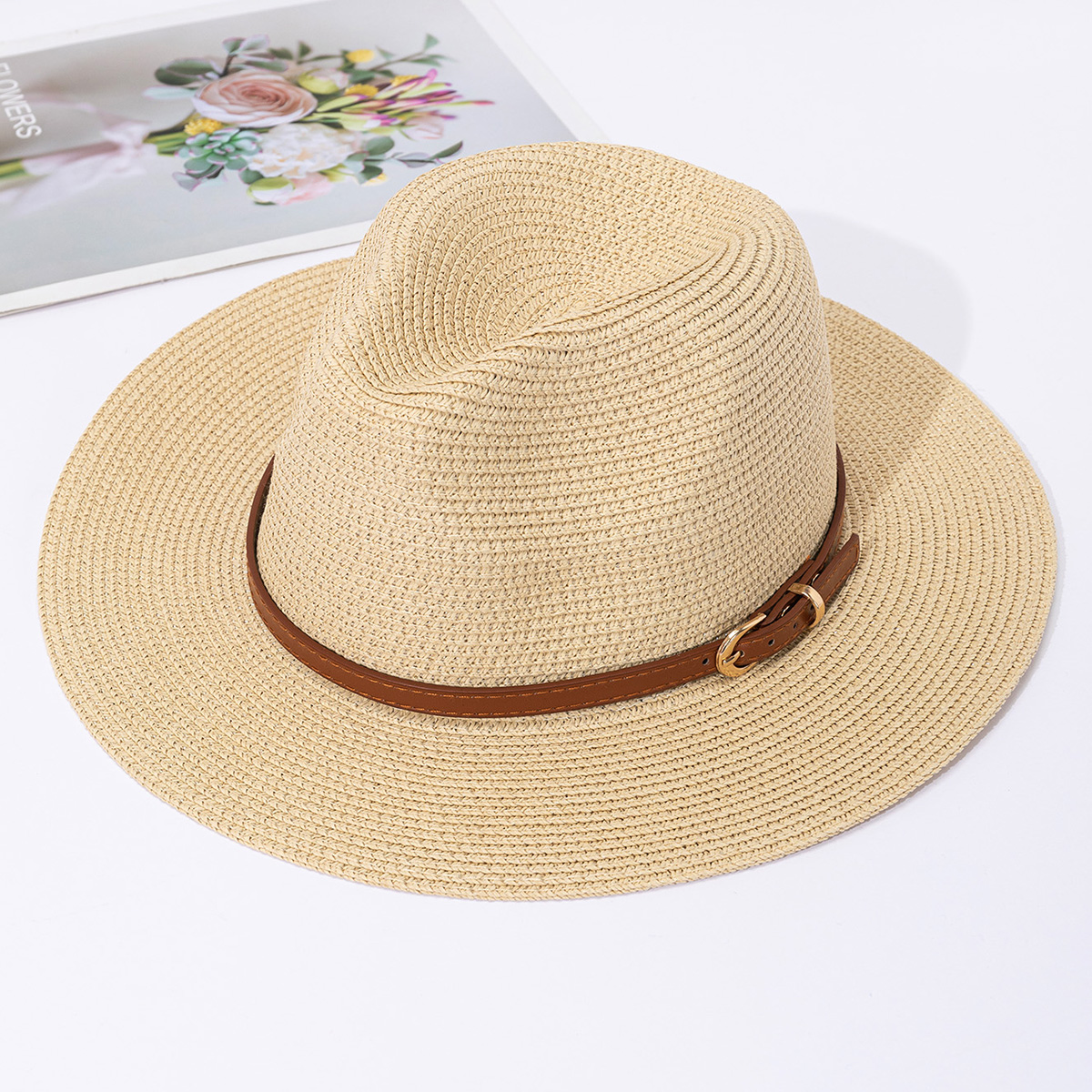 Panama straw hat, female jazz  – Bucket Hat Straw Bewertung und Preis