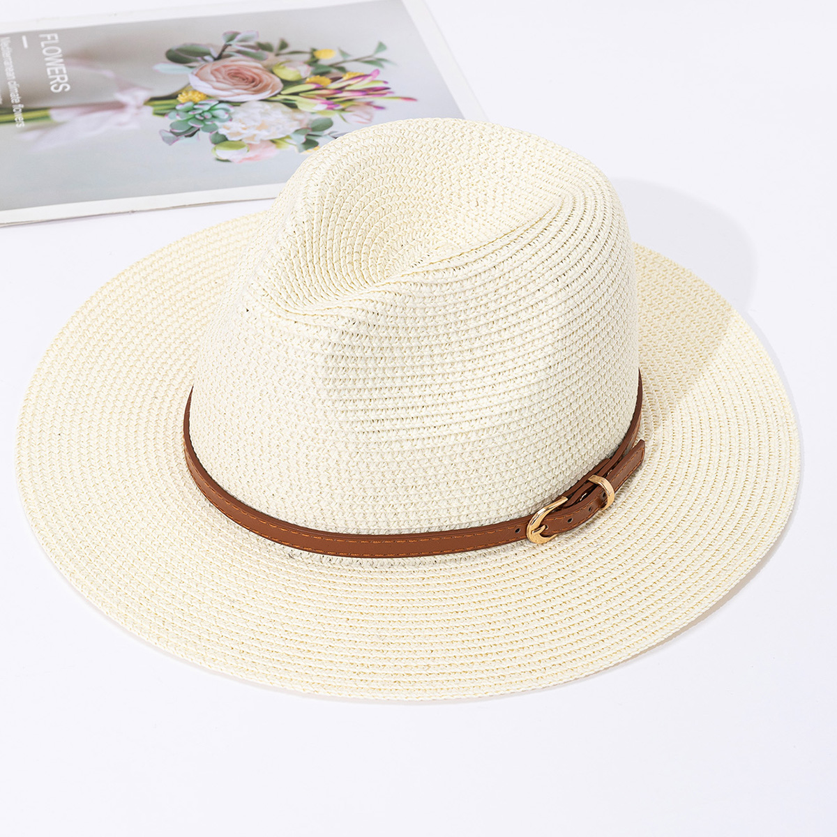 Panama straw hat, female jazz  – Bucket Hat Straw Bewertung und Preis