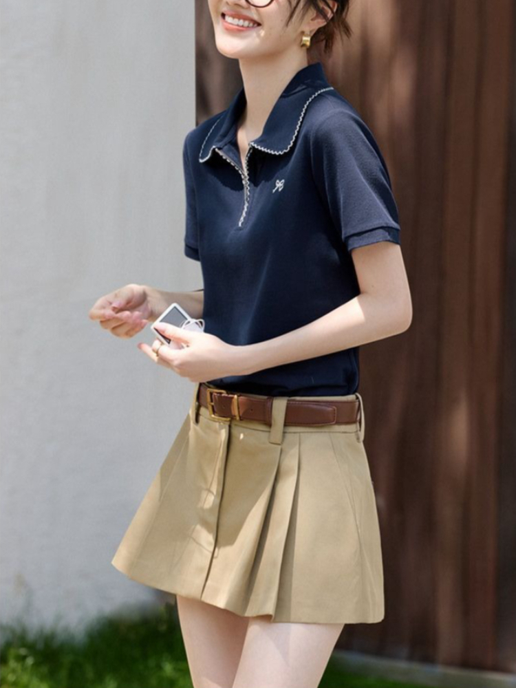 Women's Slim Fit Figure Flatte – Polo Shirt Pique Bewertung und Preis