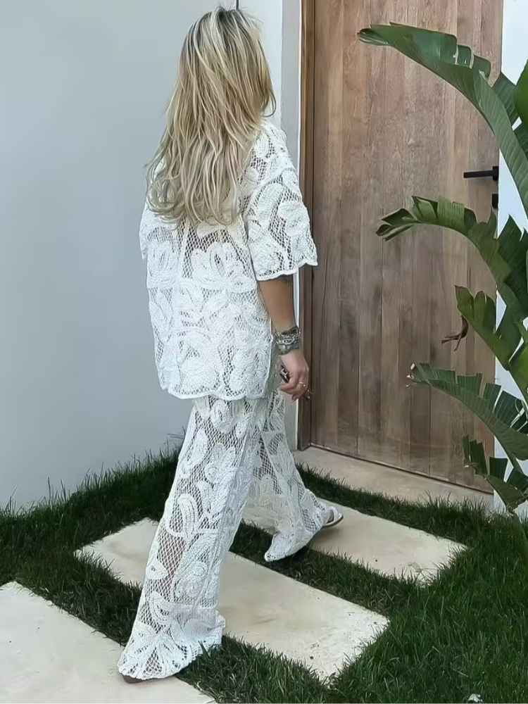 Women's Stylish 2 Piece Set Cr – Resort Shirt Floral Bewertung und Preis