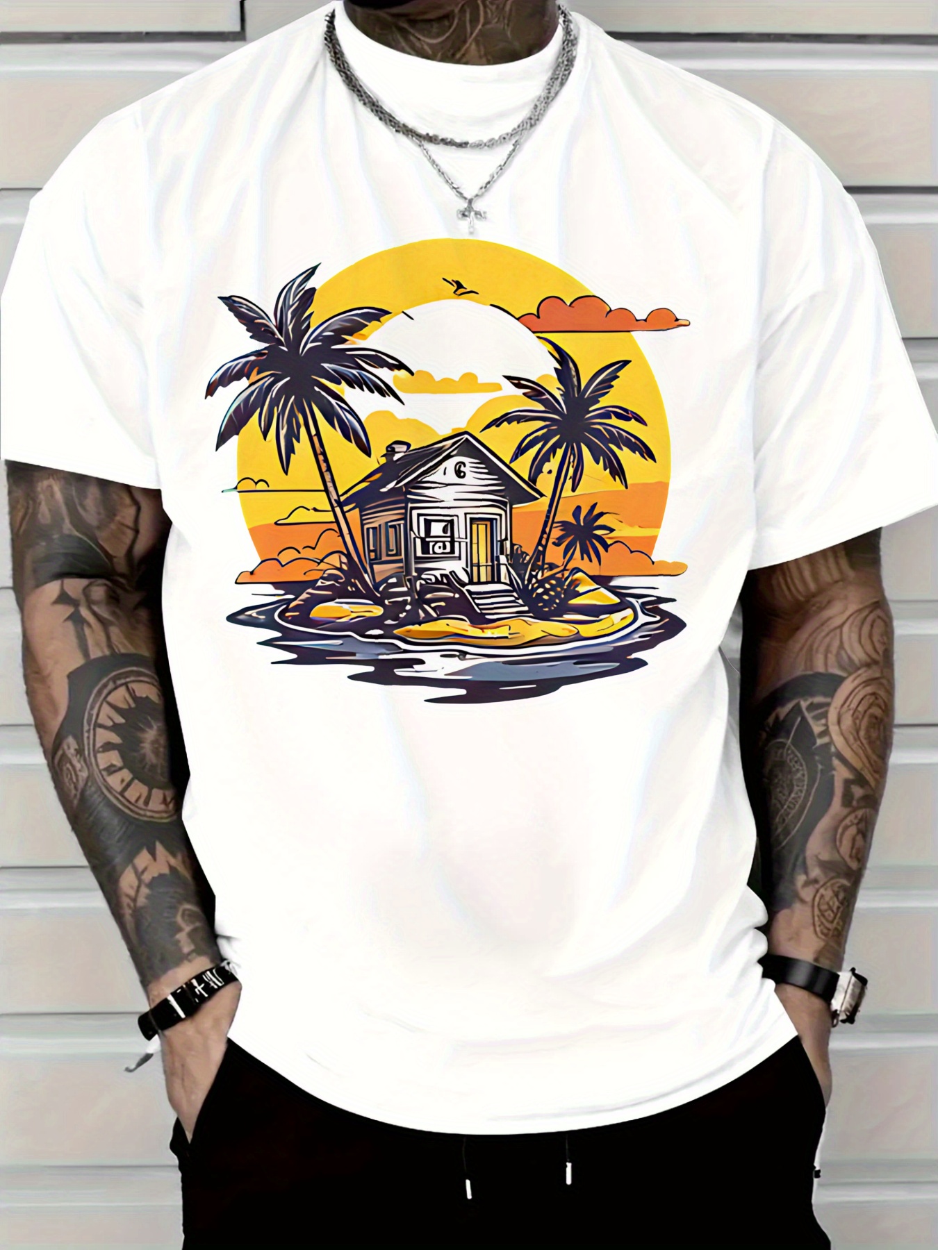 Men'S Cotton Casual T-Shirt Tr – Tee Graphic Print Bewertung und Preis