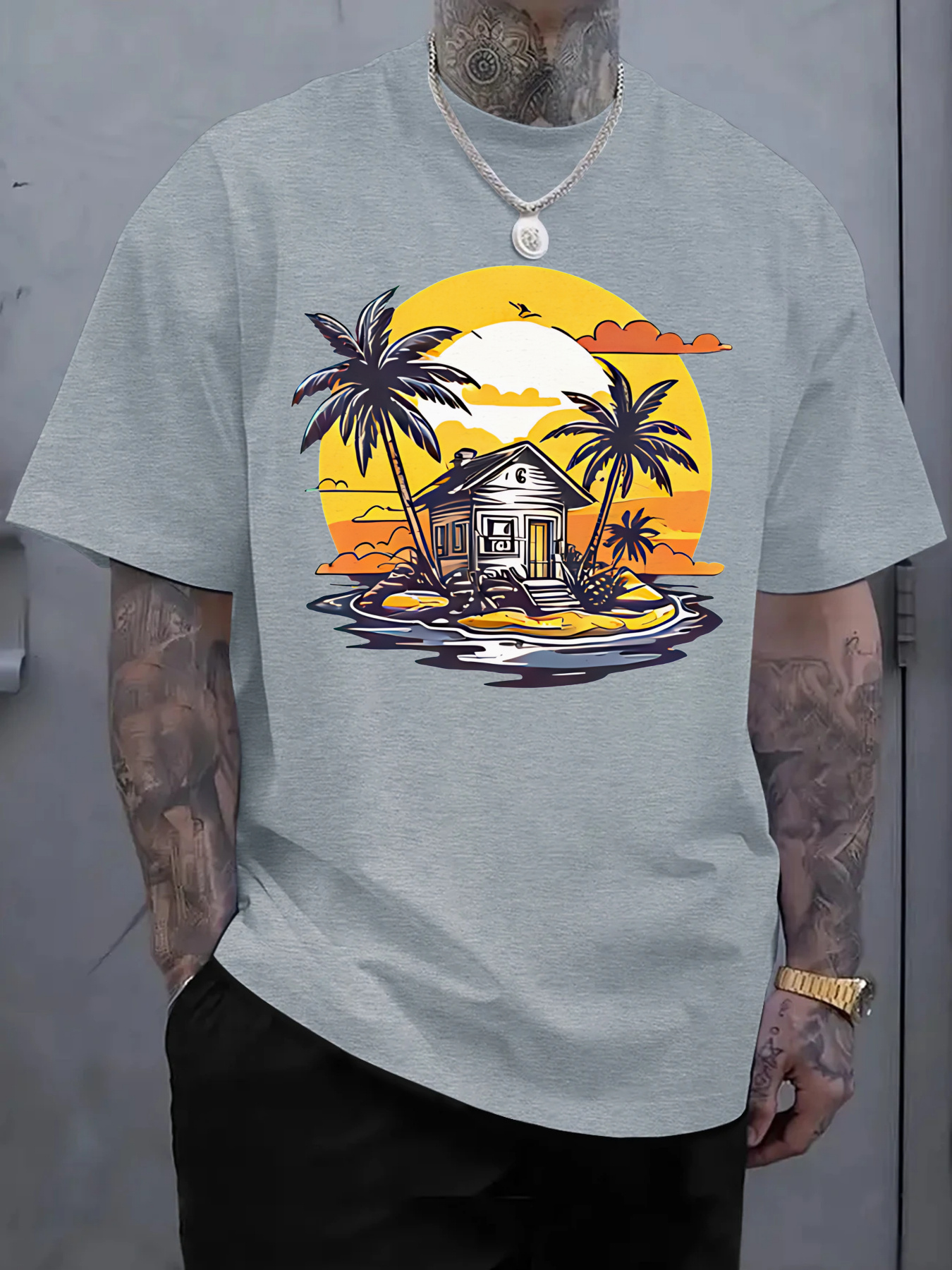 Men'S Cotton Casual T-Shirt Tr – Tee Graphic Print Bewertung und Preis
