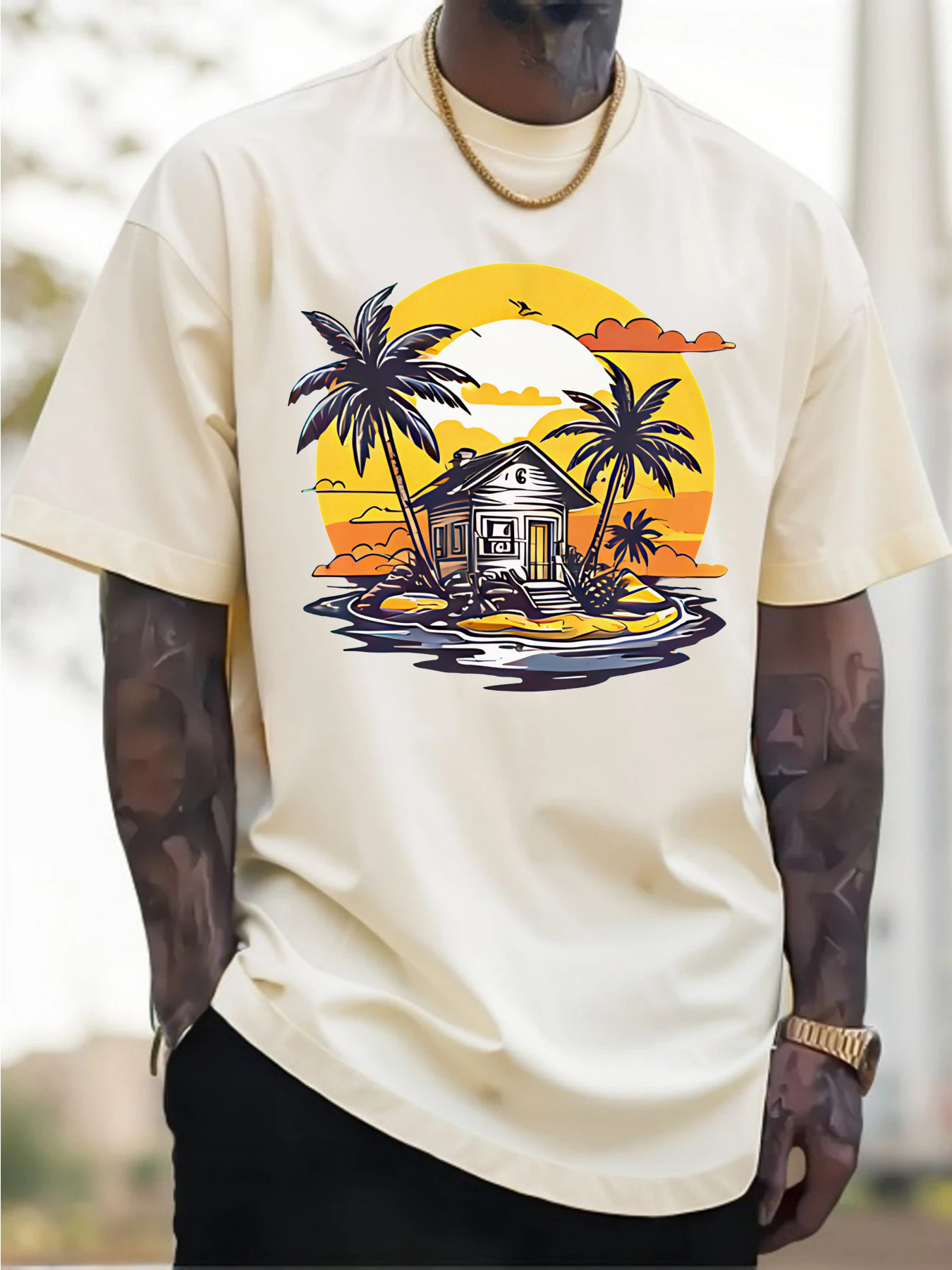 Men'S Cotton Casual T-Shirt Tr – Tee Graphic Print Bewertung und Preis