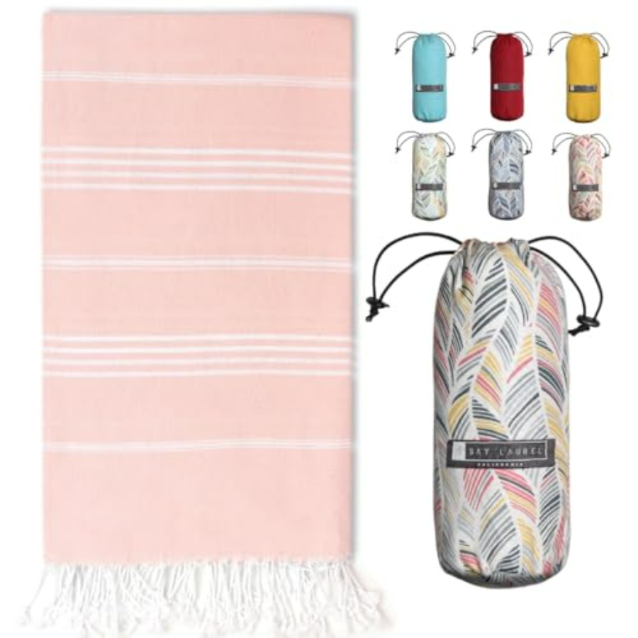 Turkish Beach Towel with Trave – Beach Towel Large Bewertung und Preis