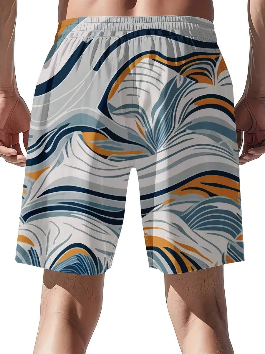 Mens Full Print Beach Shorts A – Swim Trunk Quick Dry Bewertung und Preis