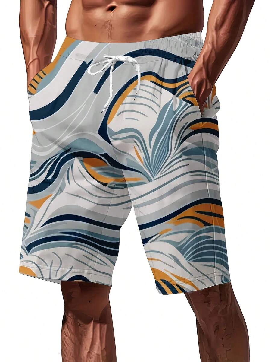 Mens Full Print Beach Shorts A – Swim Trunk Quick Dry Bewertung und Preis
