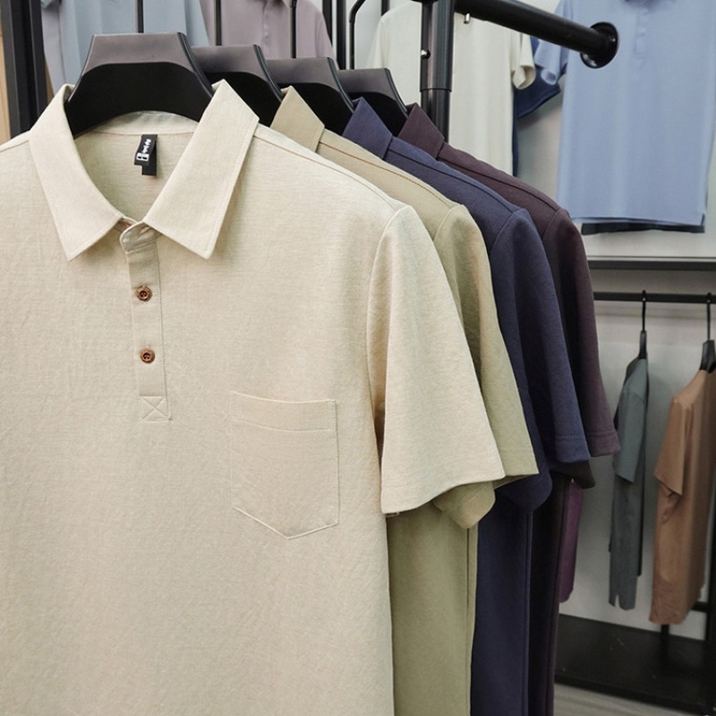 2026 New Men's Short Sleeve Po – Polo Shirt Pique Bewertung und Preis