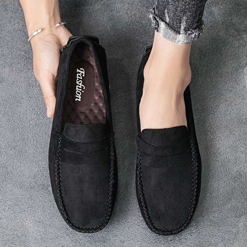 Trend Suede Men Casual Shoes B – Espadrille Slip On Bewertung und Preis