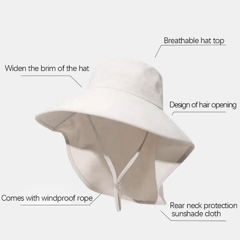 Outdoor UV Anti Neck Protectio – Bucket Hat Straw Bewertung und Preis