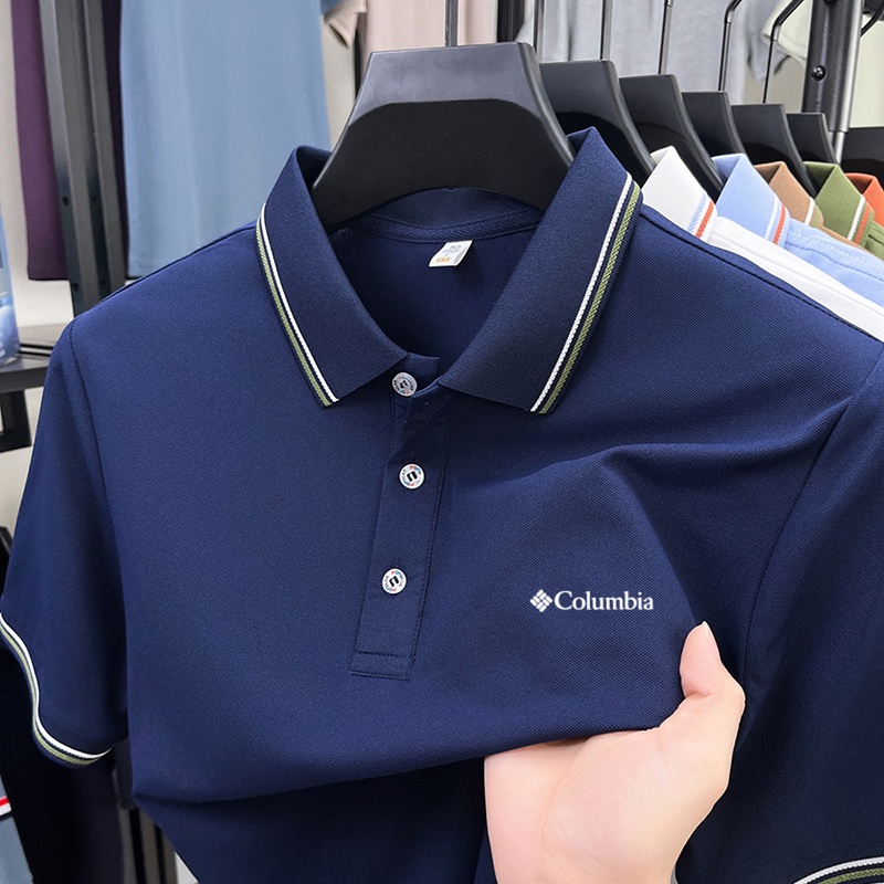 Summer men's new lapel short s – Polo Shirt Pique Bewertung und Preis