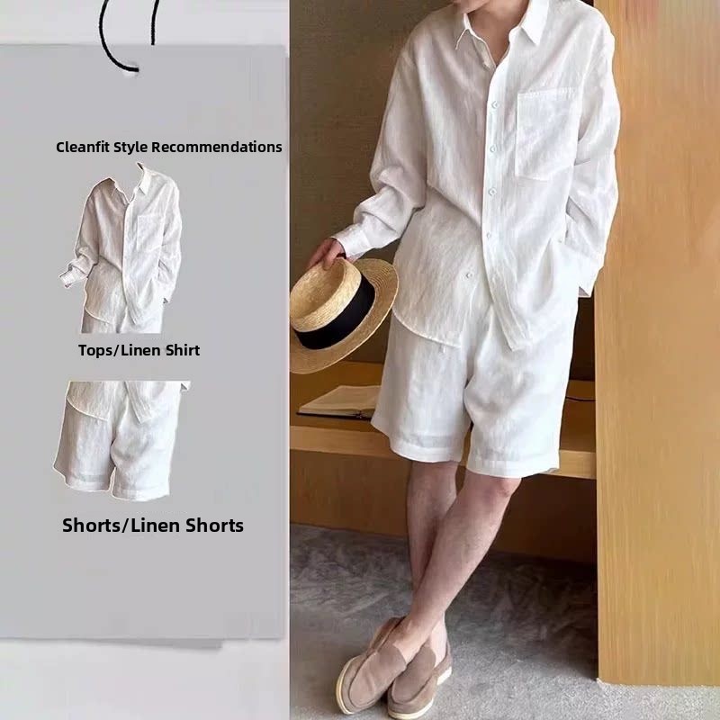 Lightweight Breathable Cotton  – Linen Shirt Breathable Bewertung und Preis