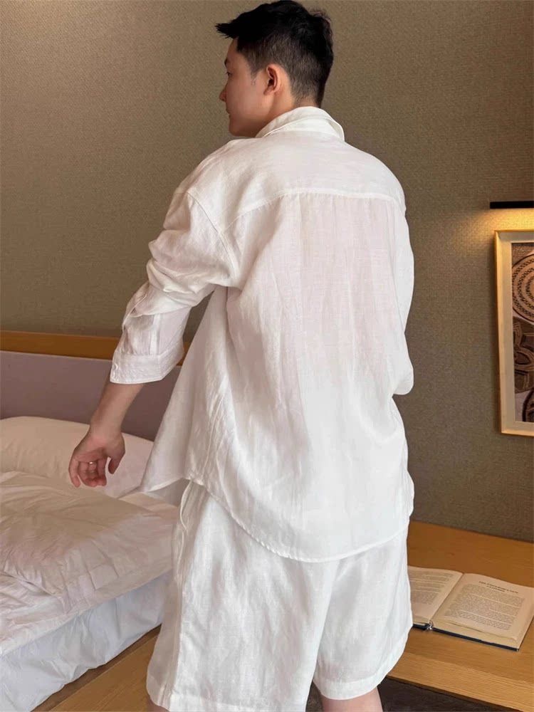 Lightweight Breathable Cotton  – Linen Shirt Breathable Bewertung und Preis