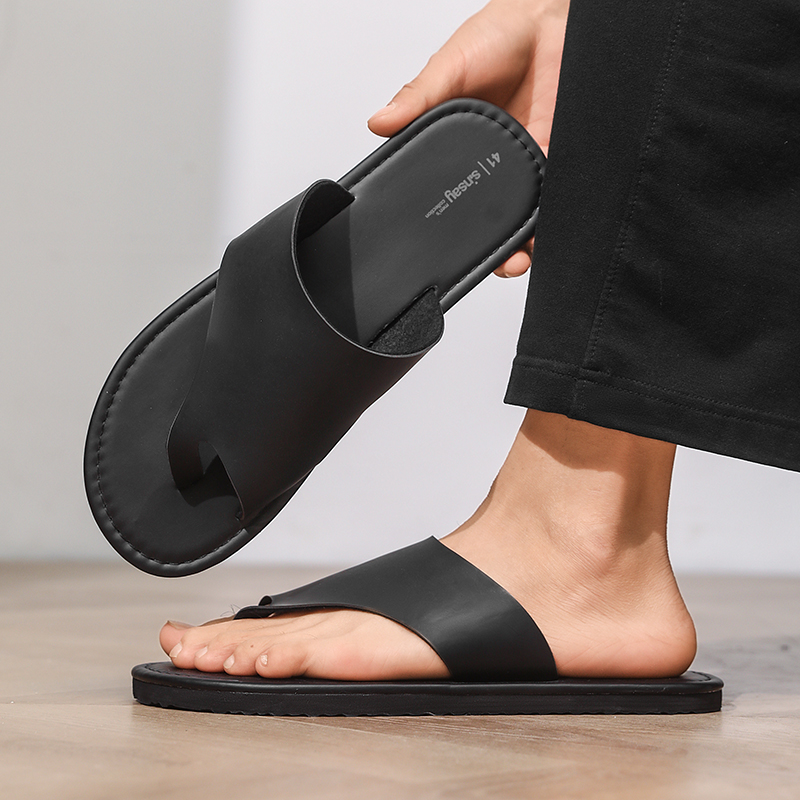 High Quality Mens Slippers Fas – Flip Flop Leather Men Bewertung und Preis
