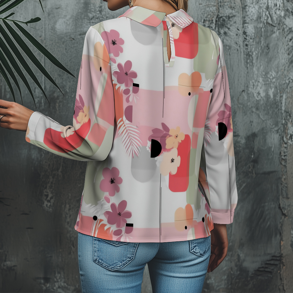Women's Floral Shirt Cute 3/4  – Resort Shirt Floral Bewertung und Preis