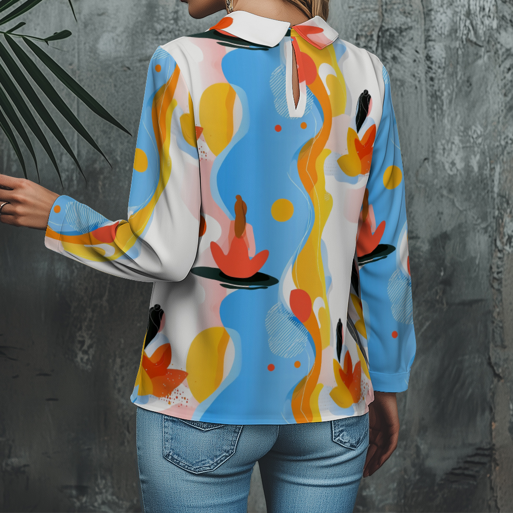 Women's Floral Shirt Cute 3/4  – Resort Shirt Floral Bewertung und Preis