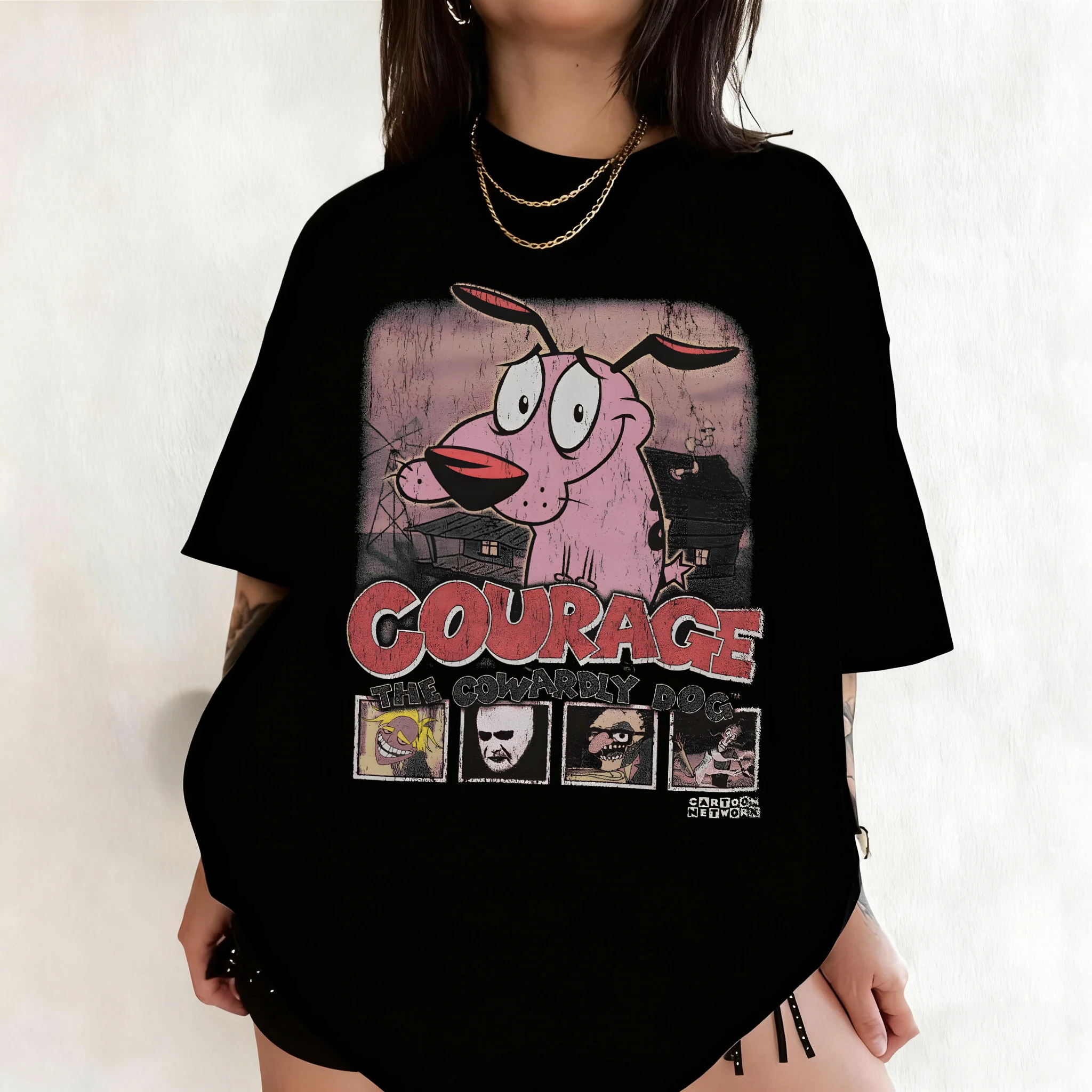 Summer Vintage Courage The Cow – Tee Graphic Print Bewertung und Preis