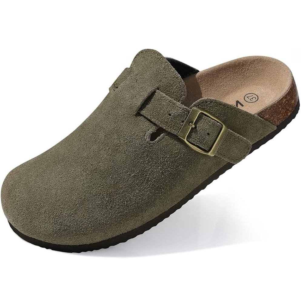 Classic Beach Shoes Men's Sued – Flip Flop Leather Men Bewertung und Preis