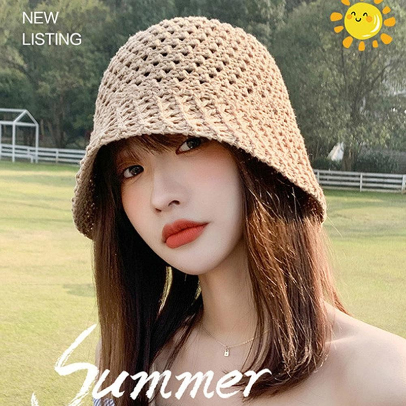 New Girls Sun Hat Wide Brim Fl – Bucket Hat Straw Bewertung und Preis