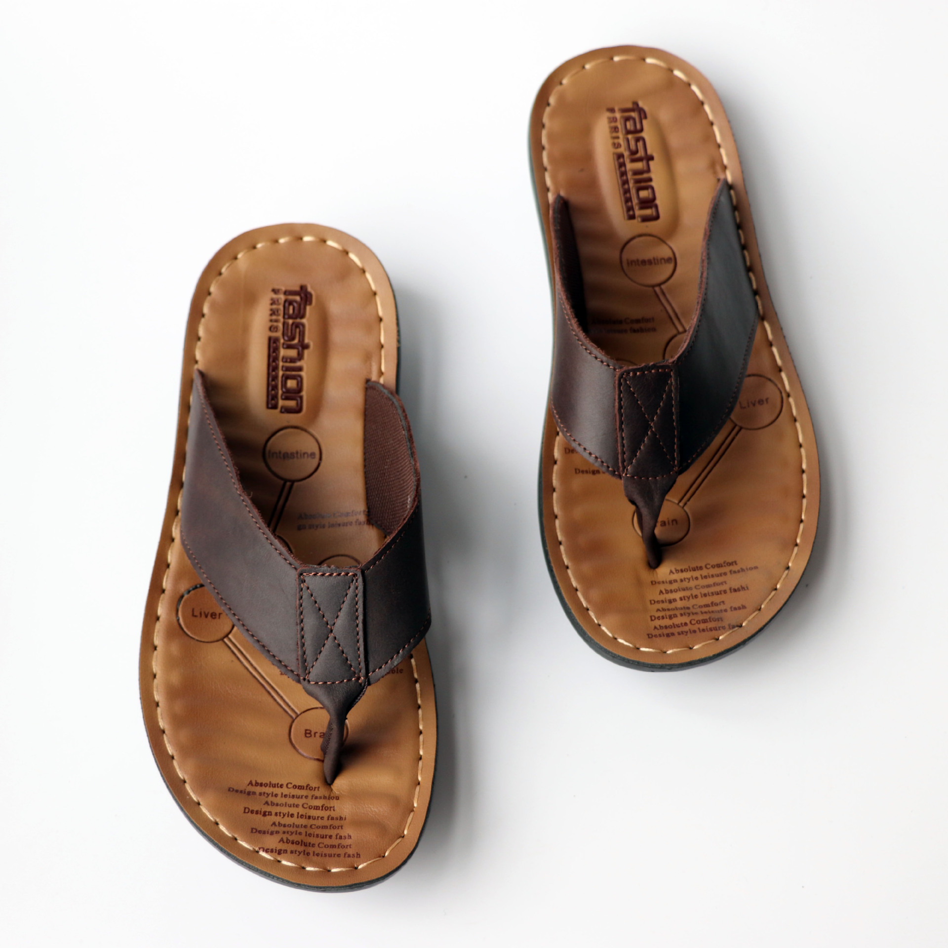 2026 Shoes Leather Men's Flip  – Flip Flop Leather Men Bewertung und Preis