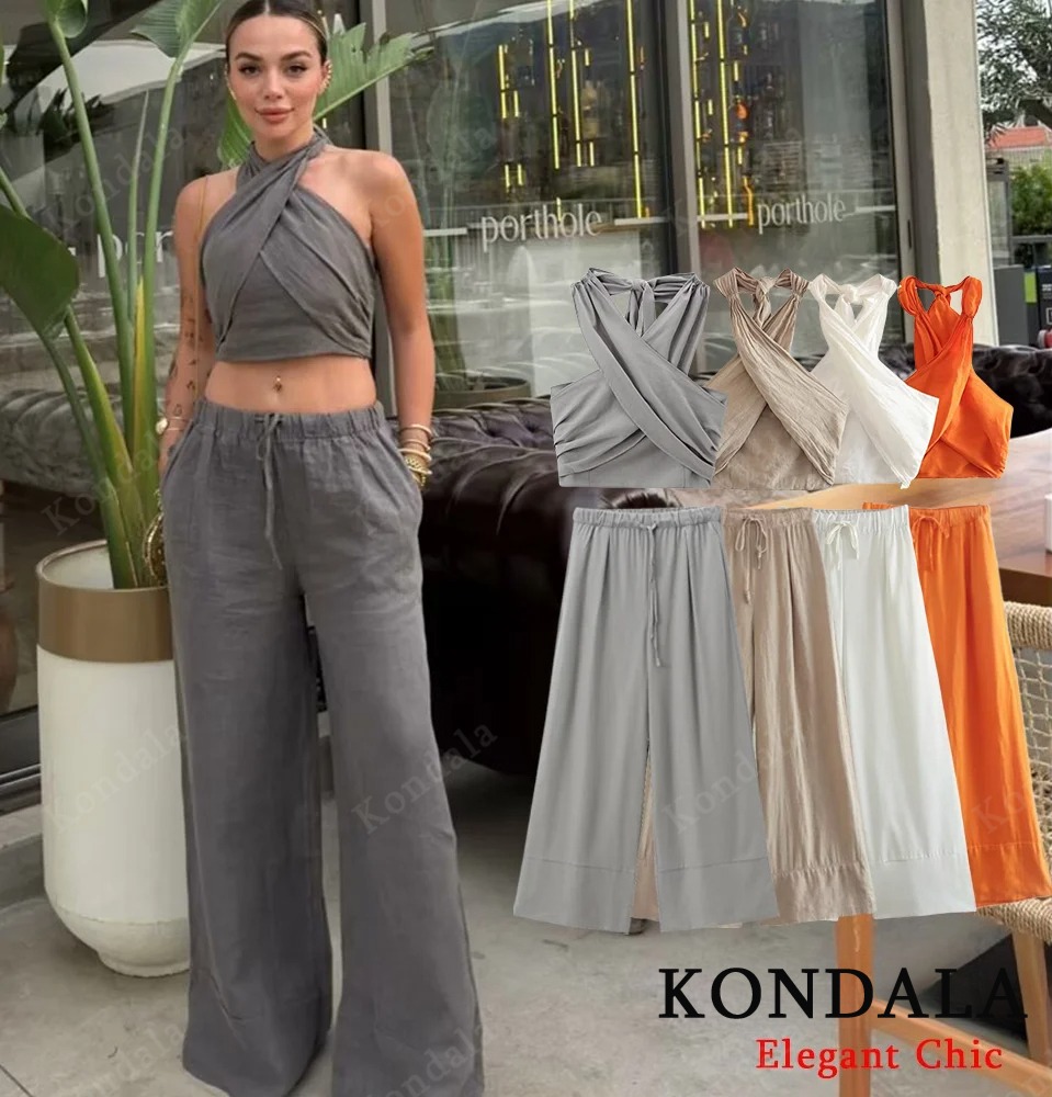KONDALA Sexy Casual Crossover  – Short Linen Drawstring Bewertung und Preis