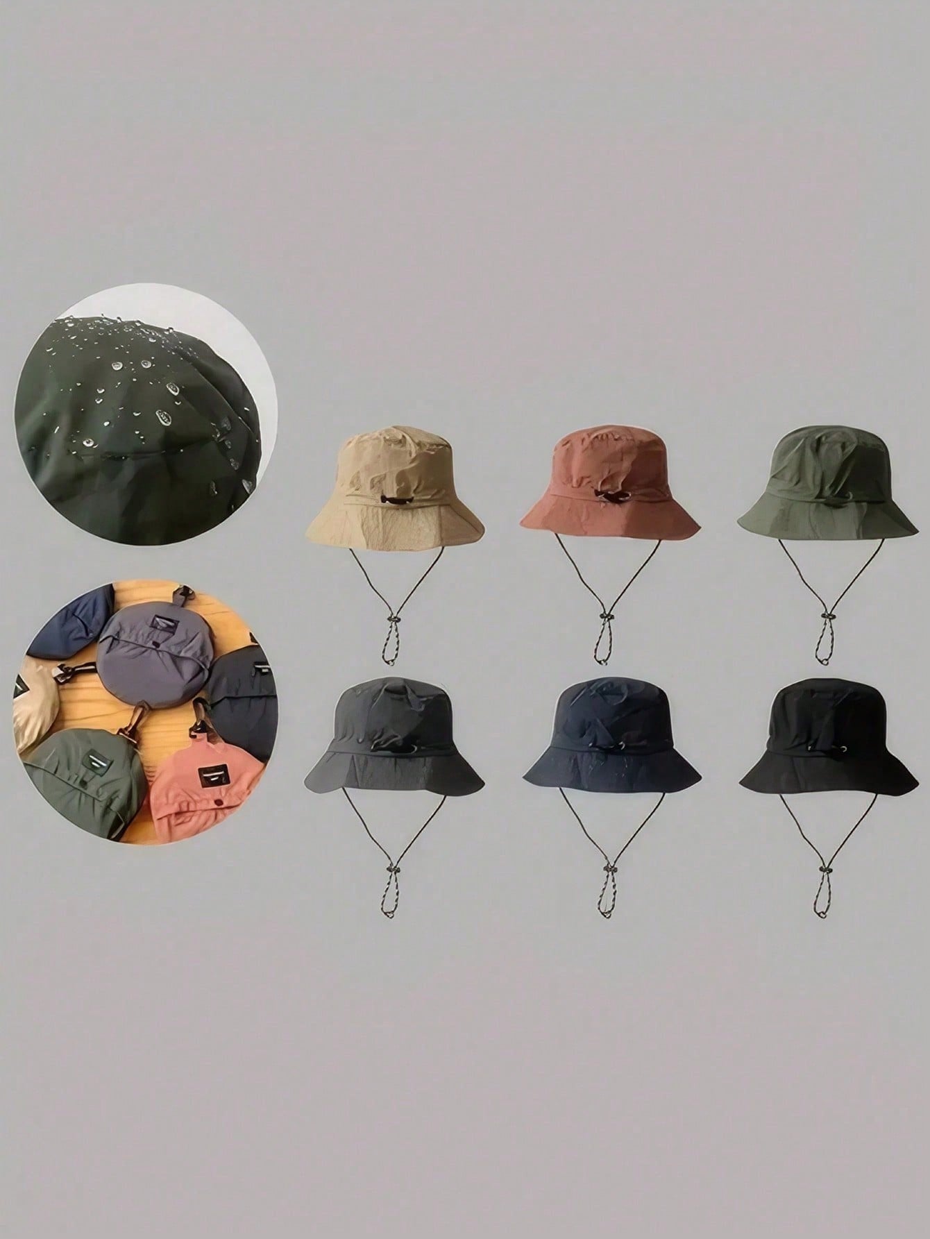 1 Pc Waterproof Bucket Hat, Fo – Packable Hat Nylon Bewertung und Preis