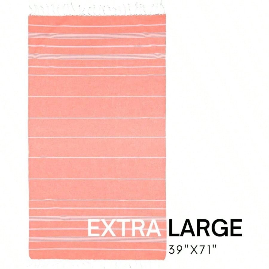Turkish Beach Towel With Trave – Beach Towel Large Bewertung und Preis