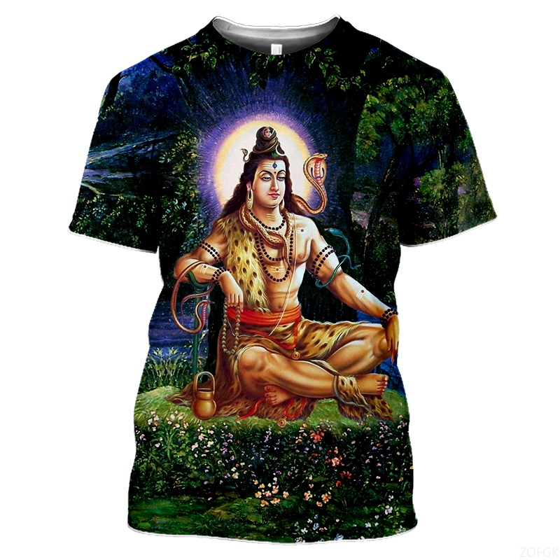 Summer Fashion Indian Deities  – Tee Graphic Print Bewertung und Preis
