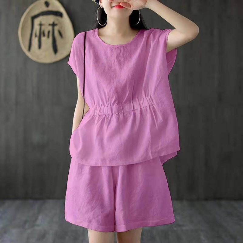 Linen casual solid color two-p – Linen Shirt Breathable Bewertung und Preis