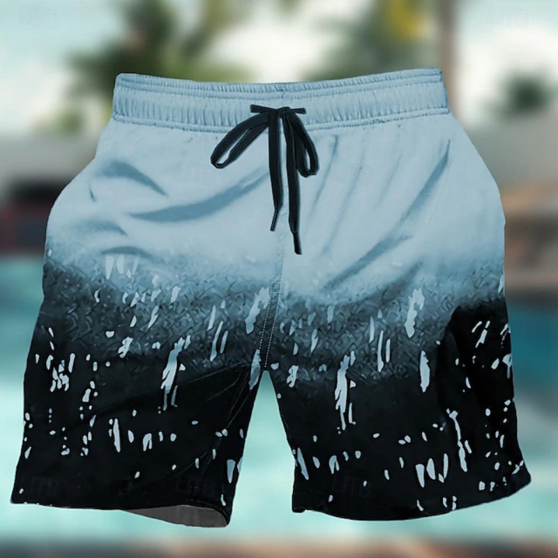 Gradient Colorful Graphic Swim – Trunks Board Surf Bewertung und Preis