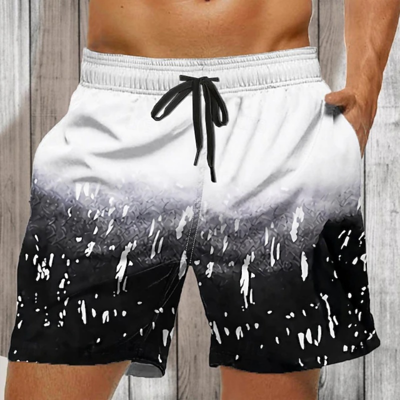 Gradient Colorful Graphic Swim – Trunks Board Surf Bewertung und Preis