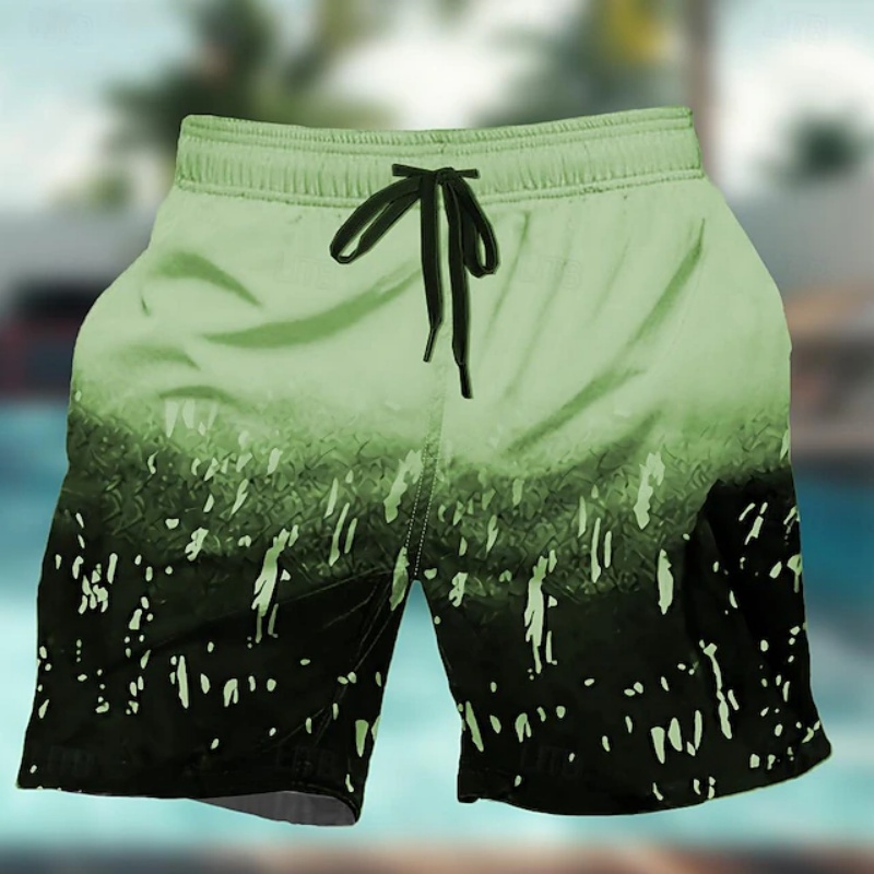 Gradient Colorful Graphic Swim – Trunks Board Surf Bewertung und Preis