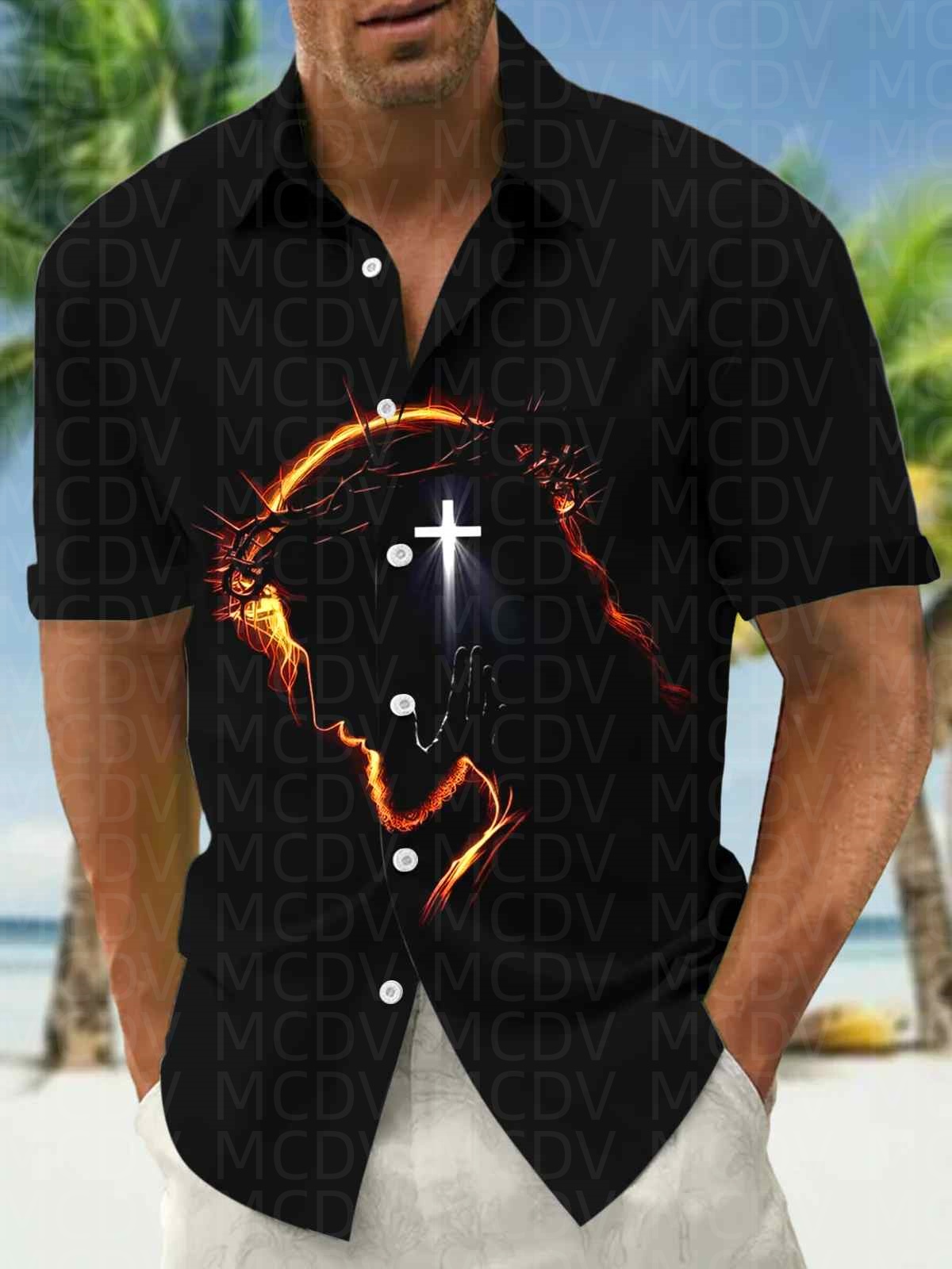 Insects Pattern Men's Hawaiian – Shirt Camp Collar Bewertung und Preis