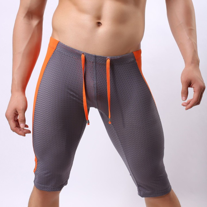 Sexy Mesh Board Shorts Men Swi – Trunks Board Surf Bewertung und Preis