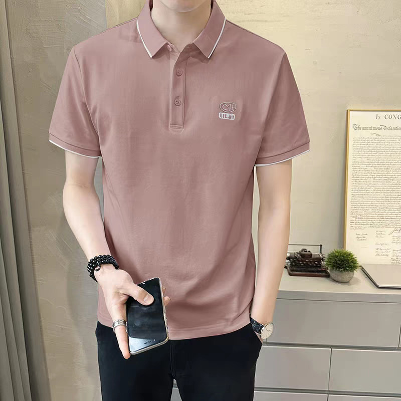 New Men's Polo Shirt Summer Sh – Polo Shirt Pique Bewertung und Preis