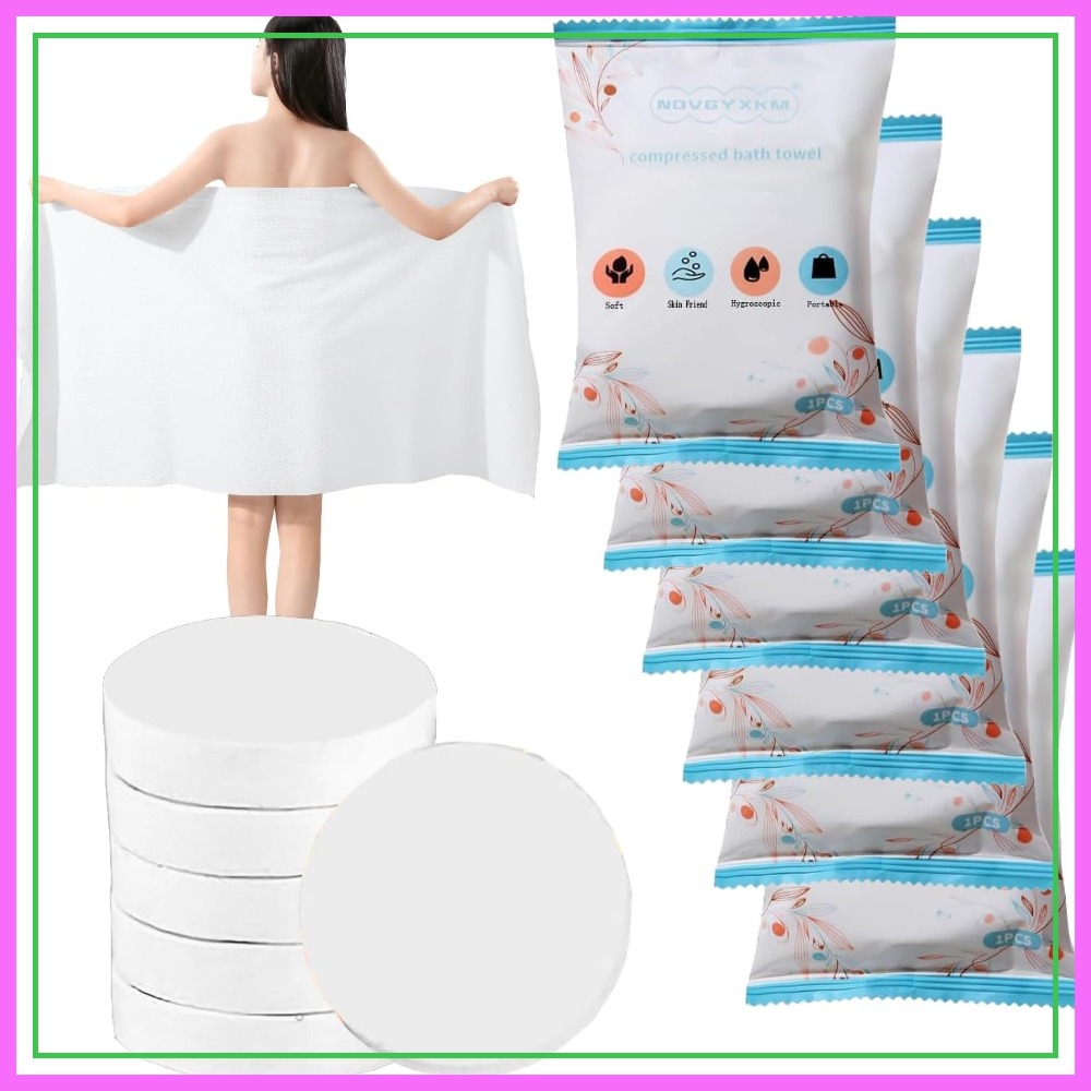 6 Packs Large Compressed Towel – Beach Towel Large Bewertung und Preis