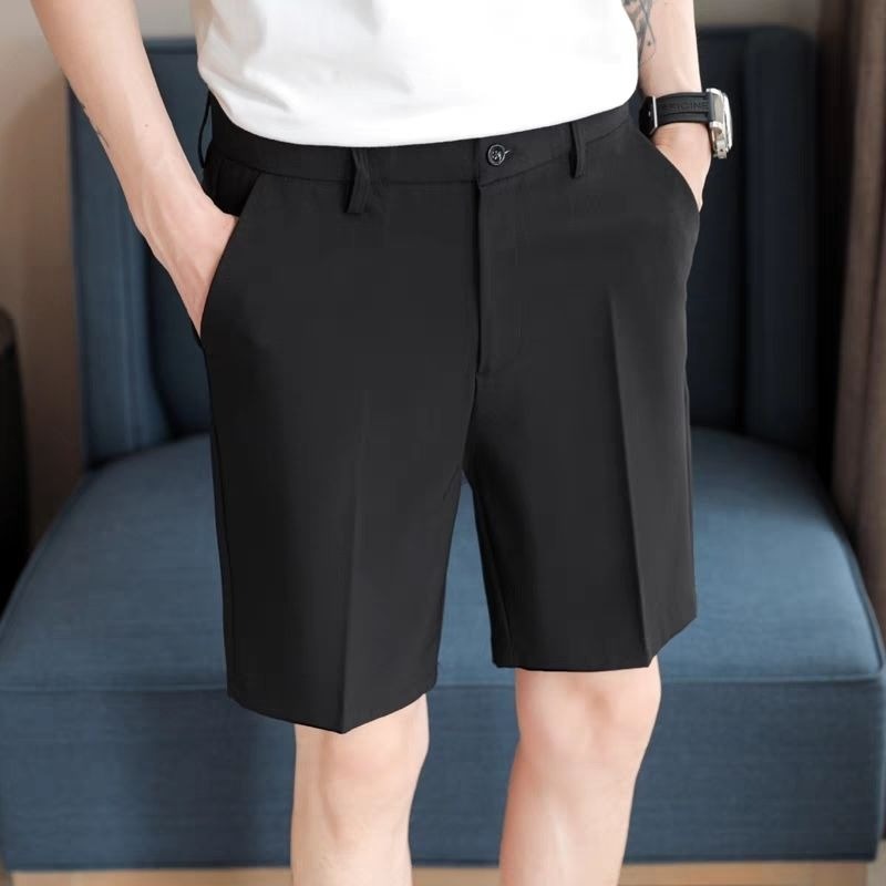 Men's Slim Fit Suit Shorts Sum – Shorts Chino Slim Bewertung und Preis