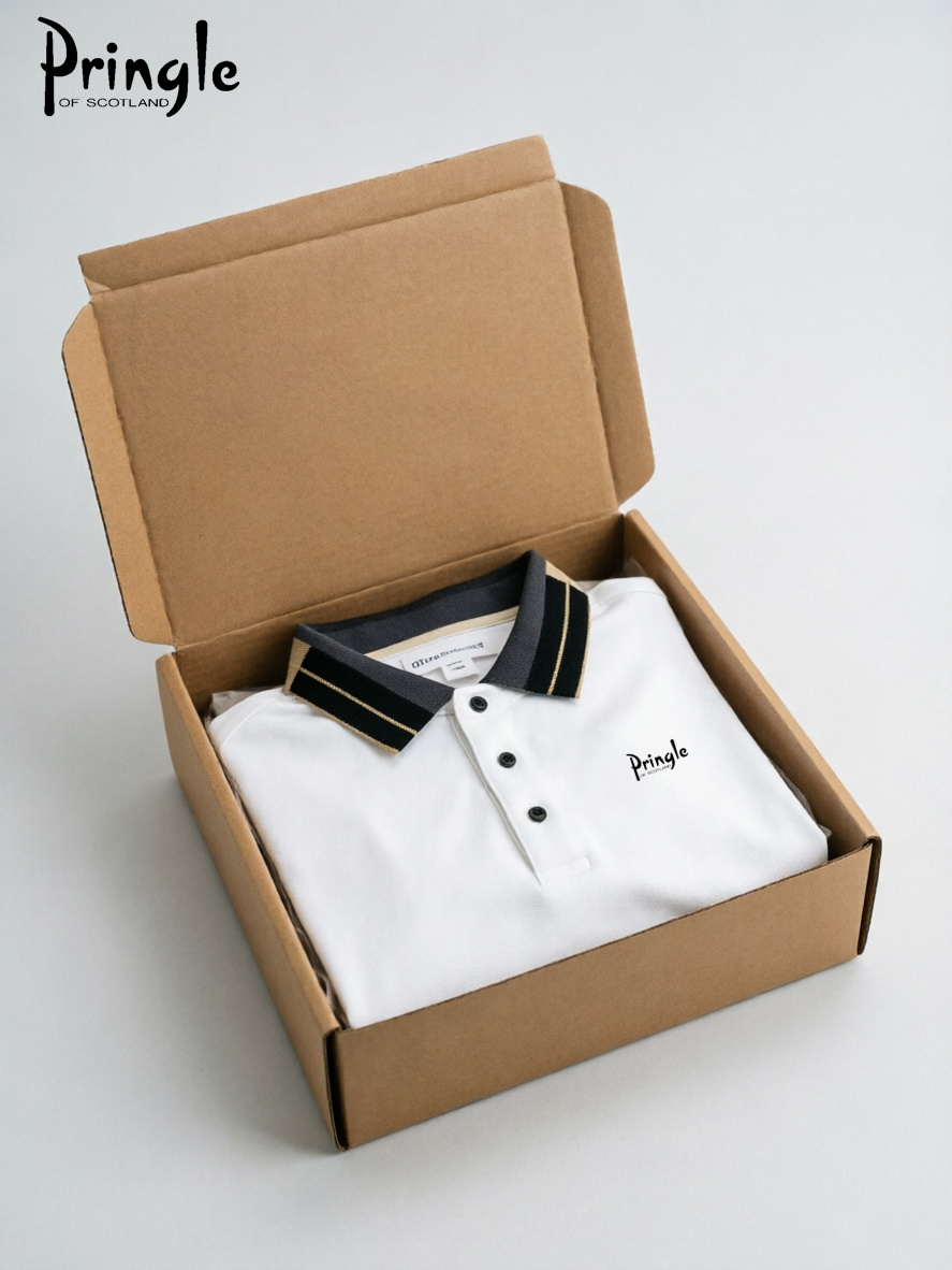 Pringle of Scotland Contrast C – Polo Shirt Pique Bewertung und Preis
