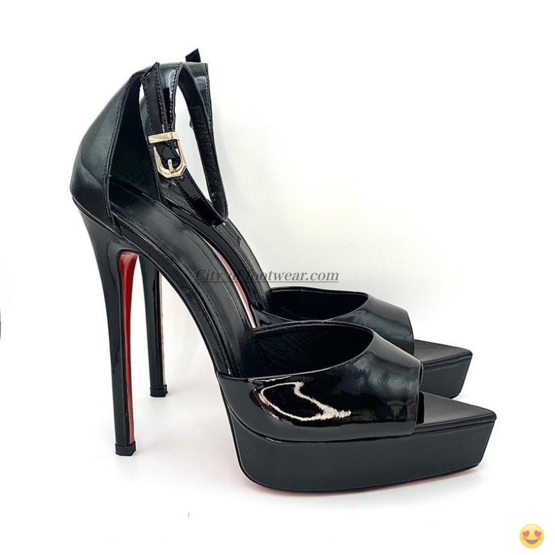 2026 Women's black/nude patent – Casual Sandal Leather Bewertung und Preis