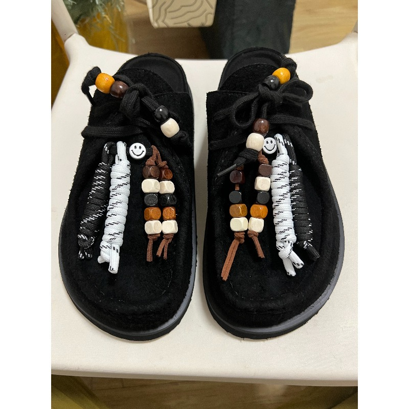 Women Men Clogs Cow Suede Leat – Flip Flop Leather Men Bewertung und Preis