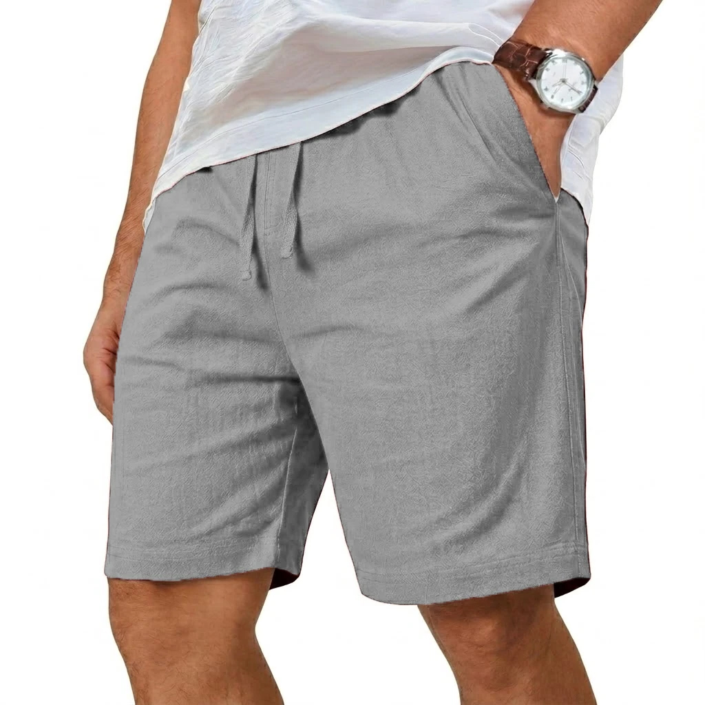Oversized Cotton Linen Shorts  – Short Linen Drawstring Bewertung und Preis