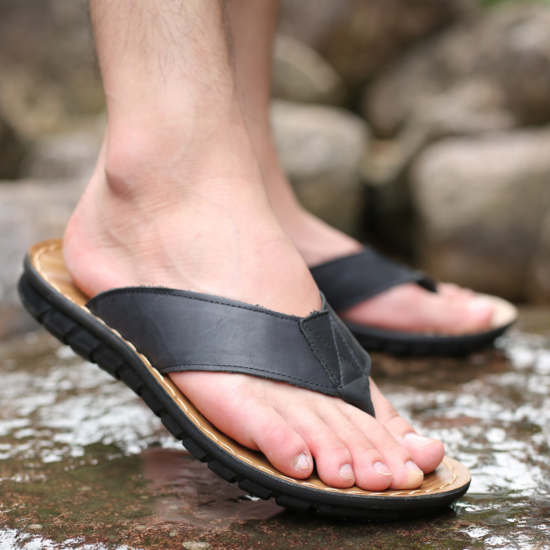 Roma Retro Man Slipper Solid C – Flip Flop Leather Men Bewertung und Preis