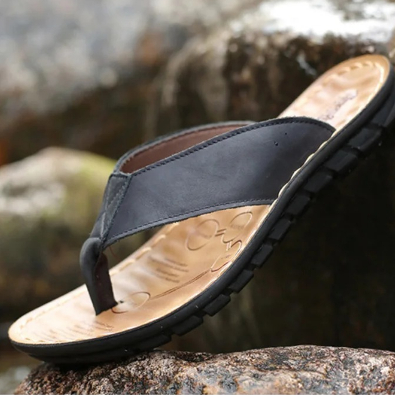 Roma Retro Man Slipper Solid C – Flip Flop Leather Men Bewertung und Preis