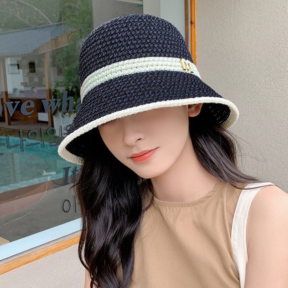Elegant Bow Fisherman Hat Fold – Bucket Hat Straw Bewertung und Preis