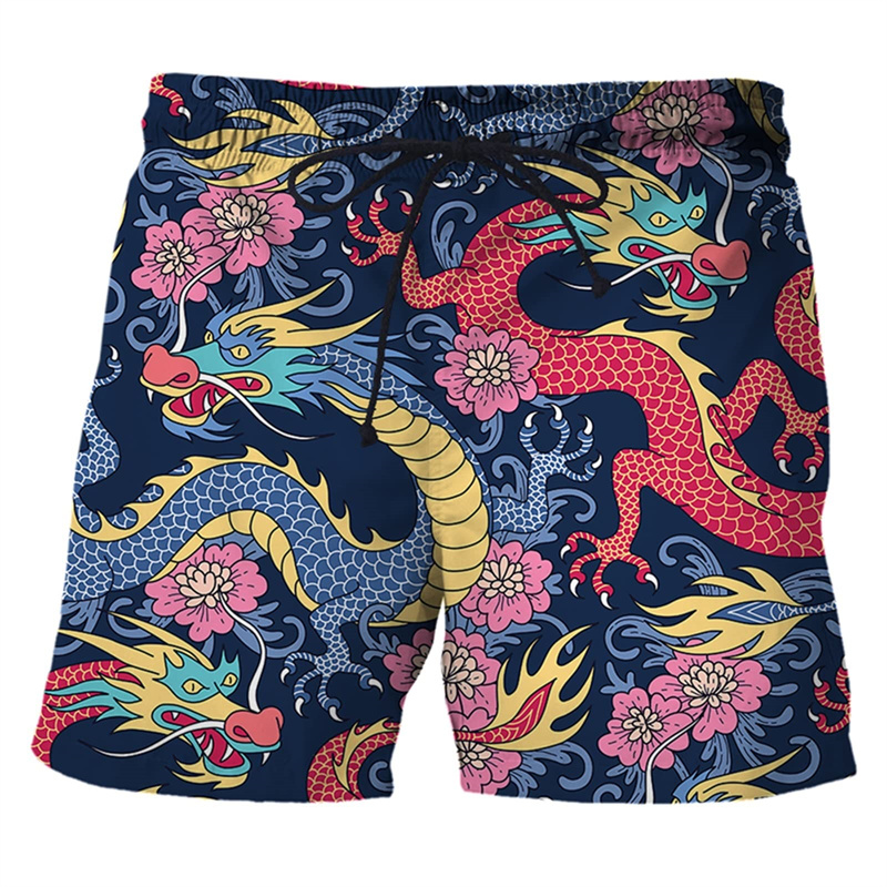 Chinese Dragon 3d Print Swim T – Trunks Board Surf Bewertung und Preis