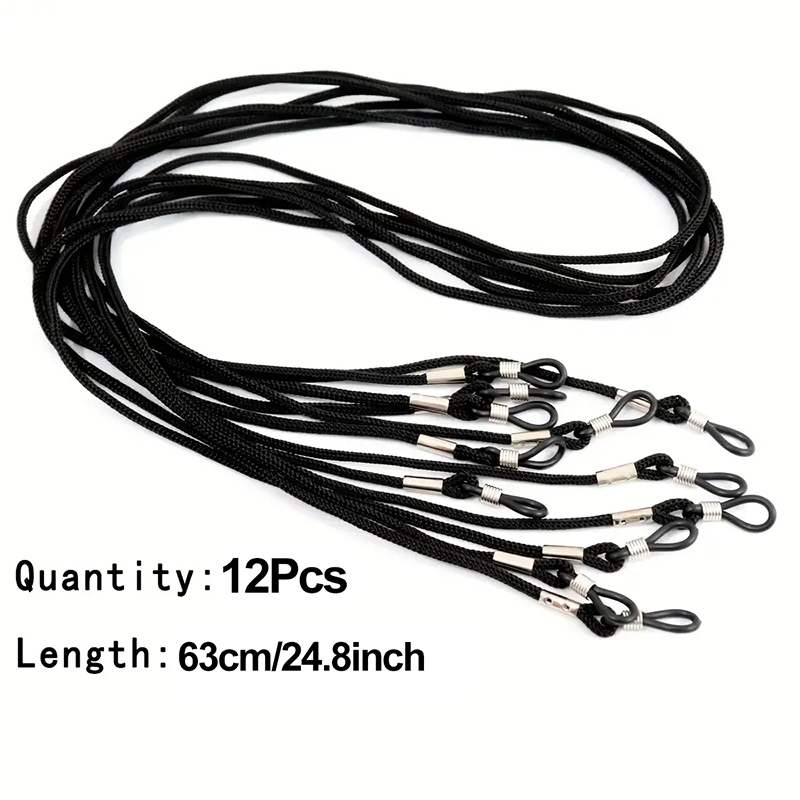 12Pcs Adjustable Nylon Eyeglas – Sunglass Retainer Cord Bewertung und Preis